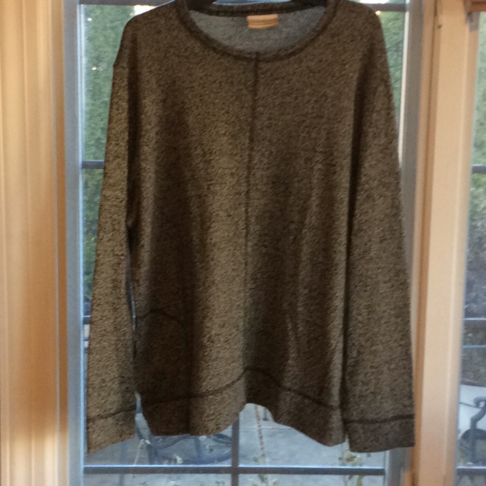 Coldwater Creek Pullover Front Pocket Sweatshirt